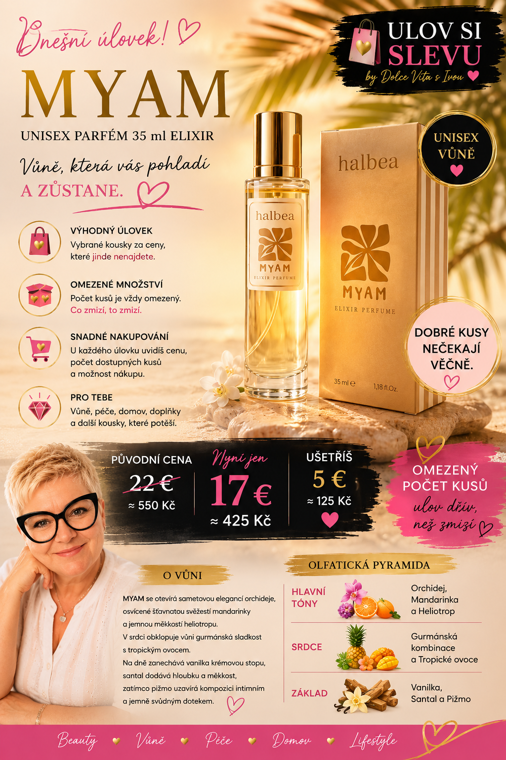 MYAM – unisex parfém 35 ml elixir