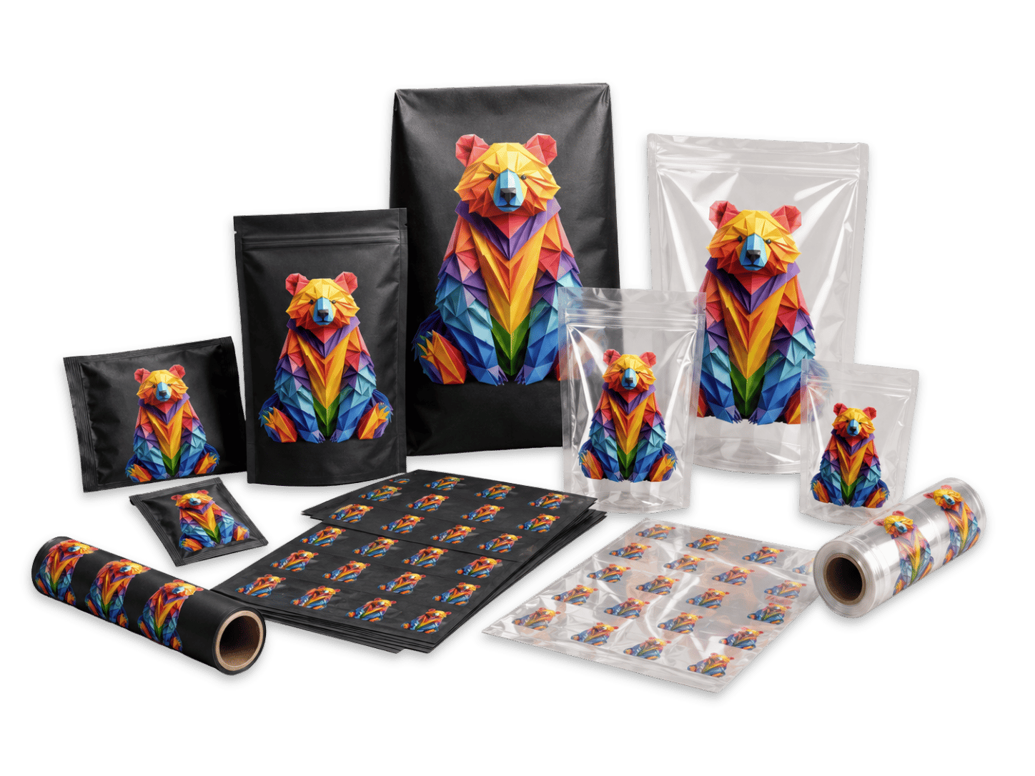 Roypack Mockup - Complete packaging solutions