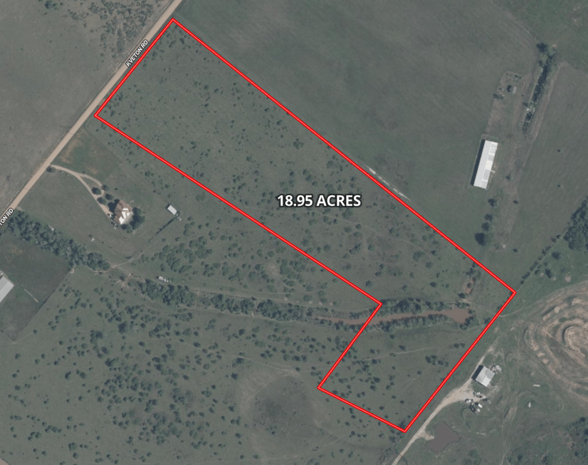 Kveton Acres — 18.93-Acre Undivided Parent Tract