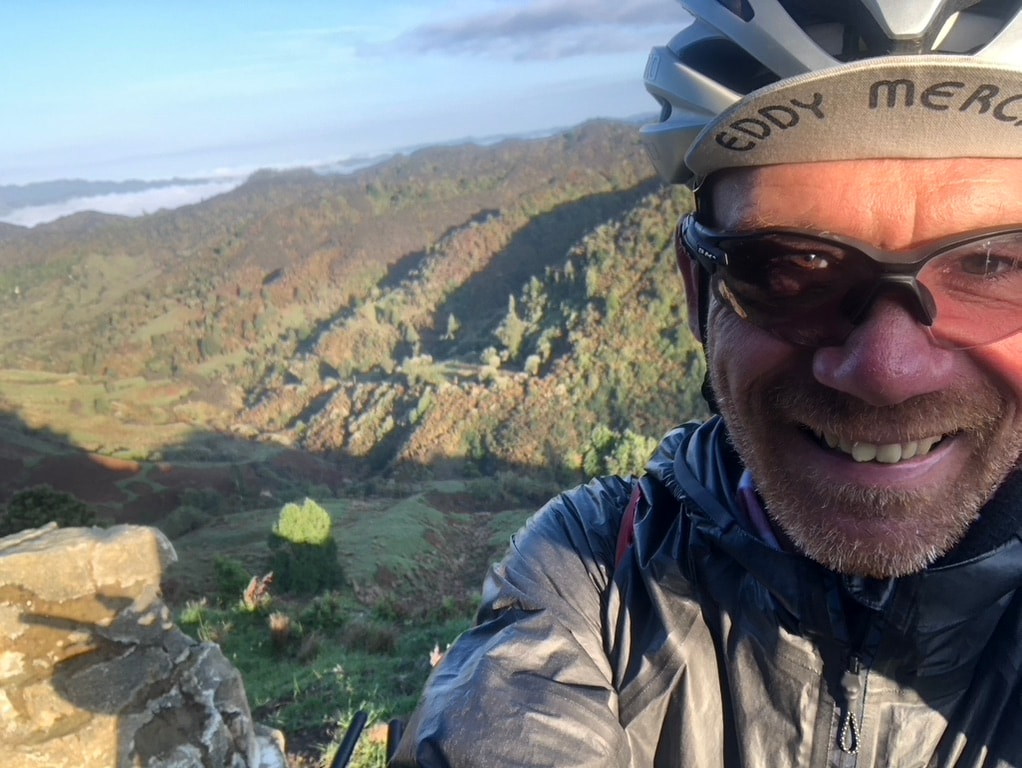Chris York in the mountains
