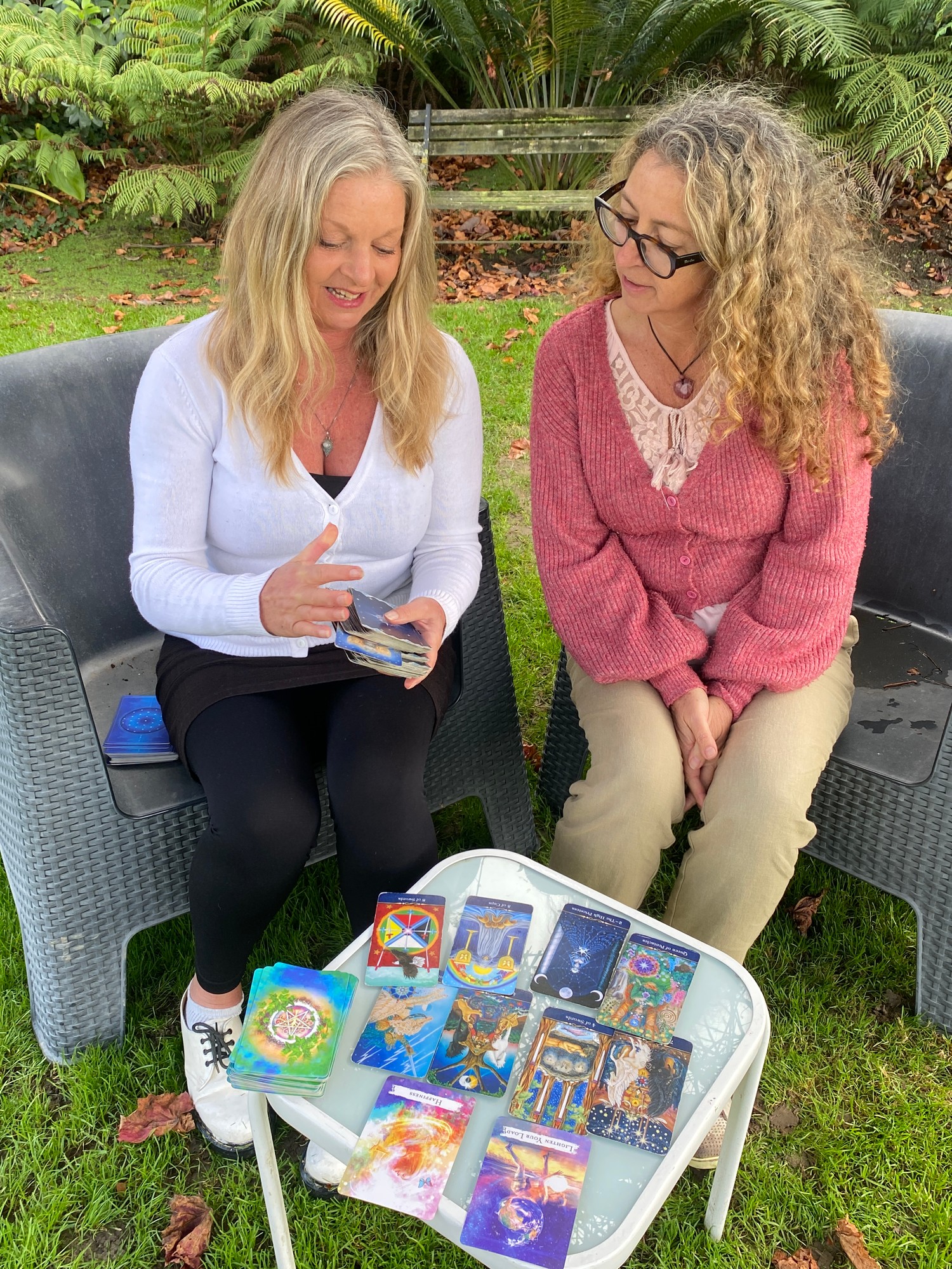 Barbara's tarot and oracle card collection