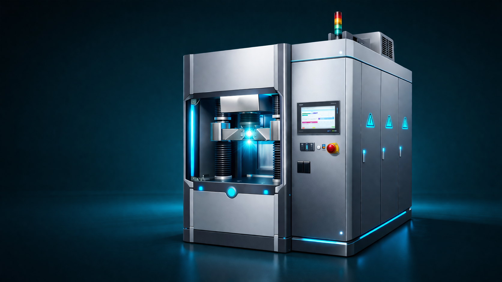 Electrochemical Deburring (ECM) — machine visualization