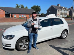 David Thomas Jones passed their driving test