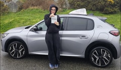 Hanna Rabiega passed their driving test