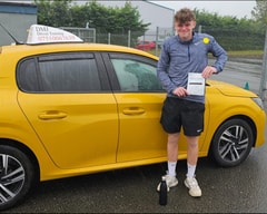 Josh Greenhouse passed their driving test