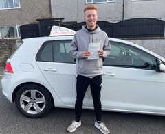 Ryan passed their driving test