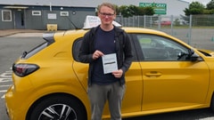 Evan Klimaszewski passed their driving test