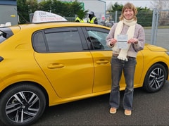 Maya Lee passed their driving test