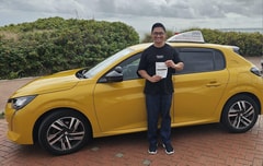 Carlvan Lee passed their driving test
