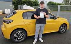 Dion Ball passed their driving test