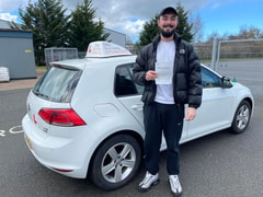 Travis Torr passed their driving test