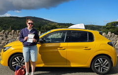 Neve Atkinson passed their driving test