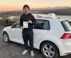 James Matthews passed their driving test