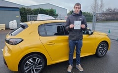 Tom Campbell passed their driving test