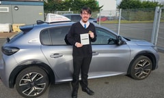 Gethin Prichard passed their driving test