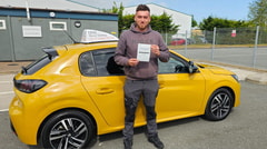 Tim Owen passed their driving test