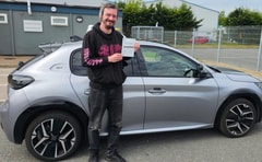 Ben Nuttall passed their driving test