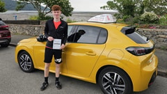 Ceian Roberts passed their driving test