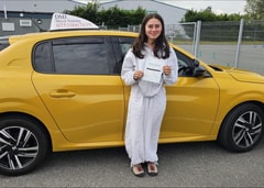 Martha Sommerlad passed their driving test