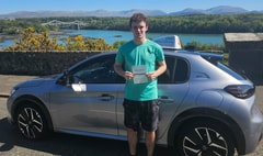 Aidan Parry passed their driving test