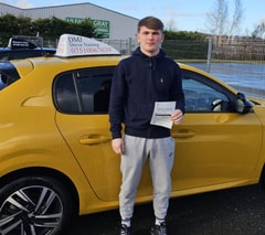 Dion Jones passed their driving test