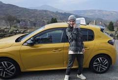 John Trower passed their driving test