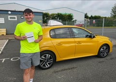 Christopher Williams passed their driving test