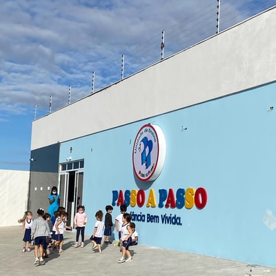Fachada da escola