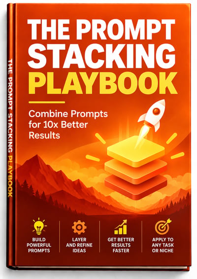 Cover of The Prompt Stacking Playbook
