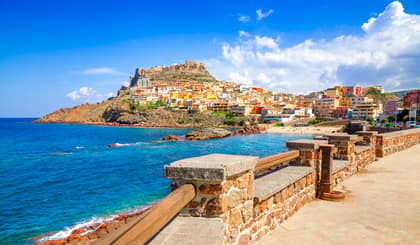 Sardinie — výhled