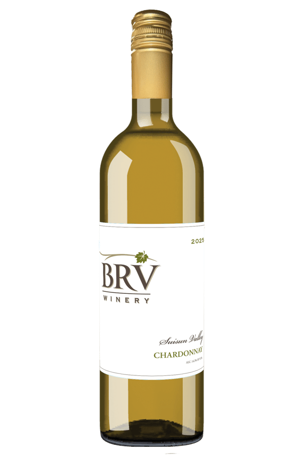2025 Anselmo Damonte Chardonnay bottle — aged stainless steel, concrete, and American Oak, Suisun Valley AVA California