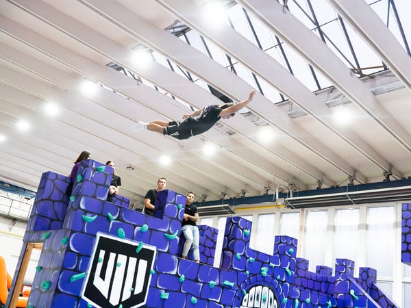 Parkour trénink