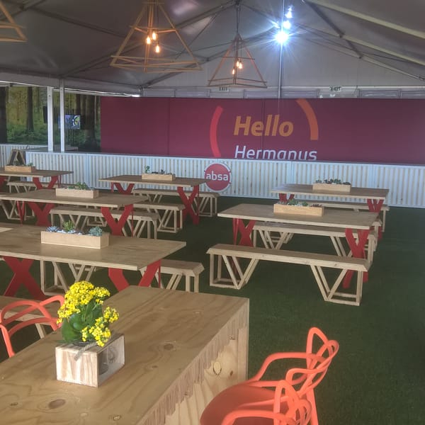 Smart Grass Event & Hire installation