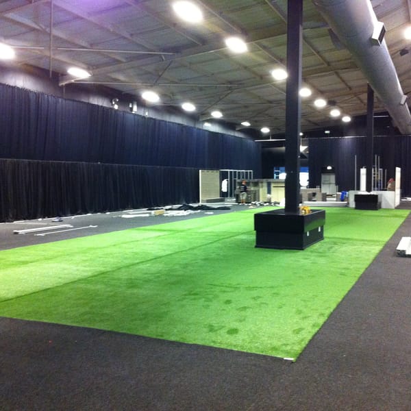 Smart Grass Event & Hire installation