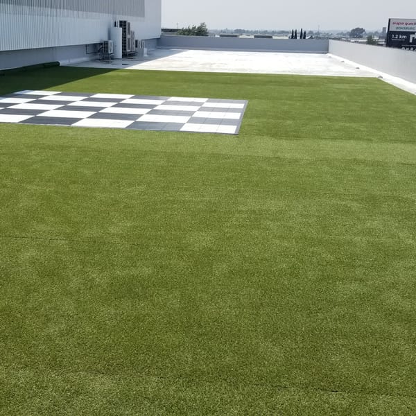 Smart Grass Event & Hire installation