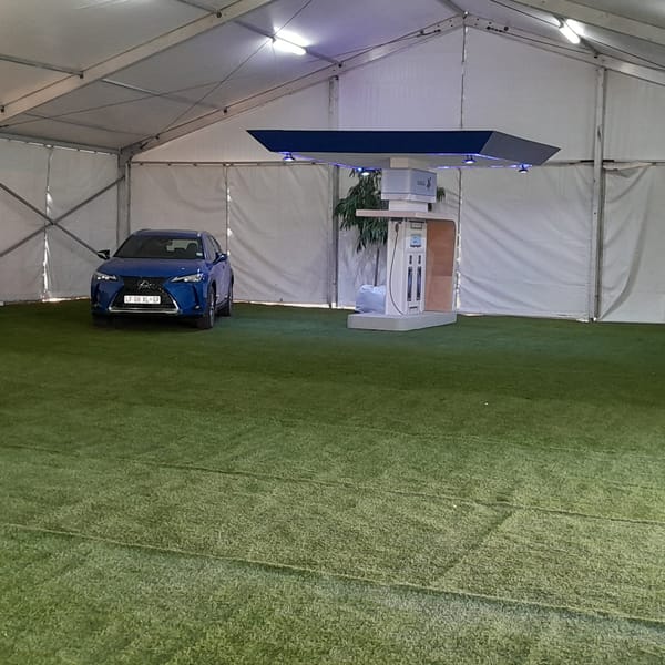 Smart Grass Event & Hire installation