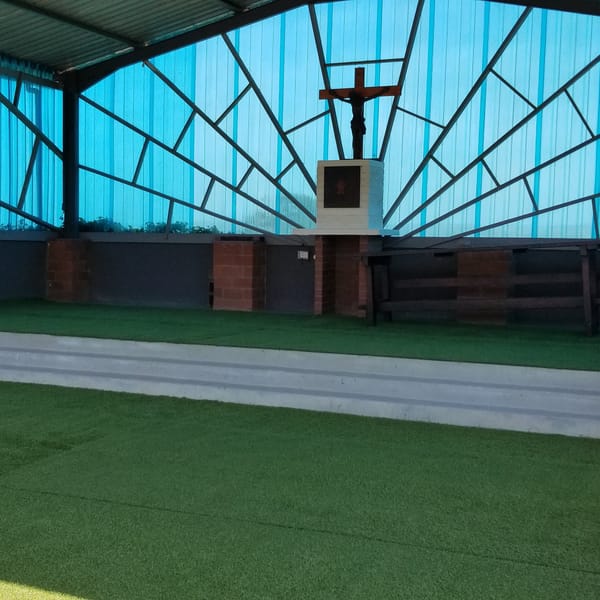 Smart Grass Event & Hire installation