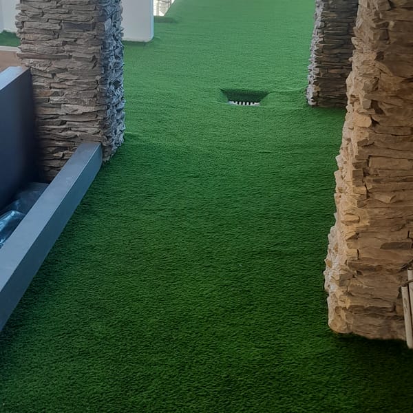 Smart Grass Balconies installation