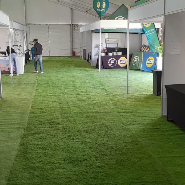 Smart Grass Event & Hire installation