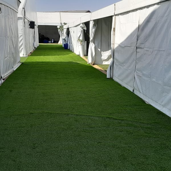 Smart Grass Event & Hire installation