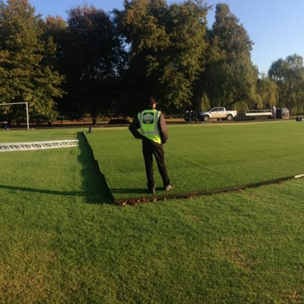 Smart Grass Event & Hire installation