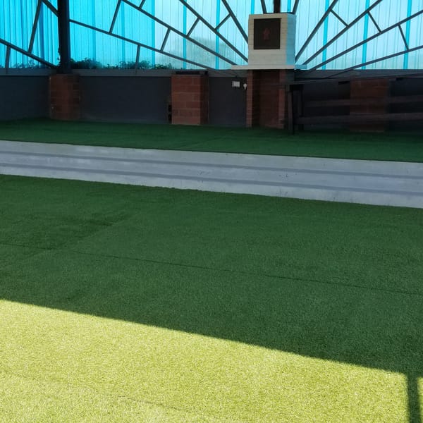 Smart Grass Event & Hire installation