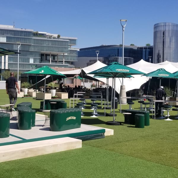 Smart Grass Event & Hire installation