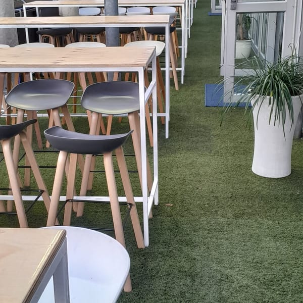 Smart Grass Event & Hire installation