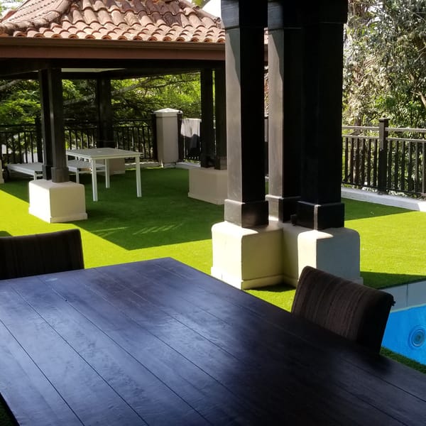 Smart Grass Balconies installation
