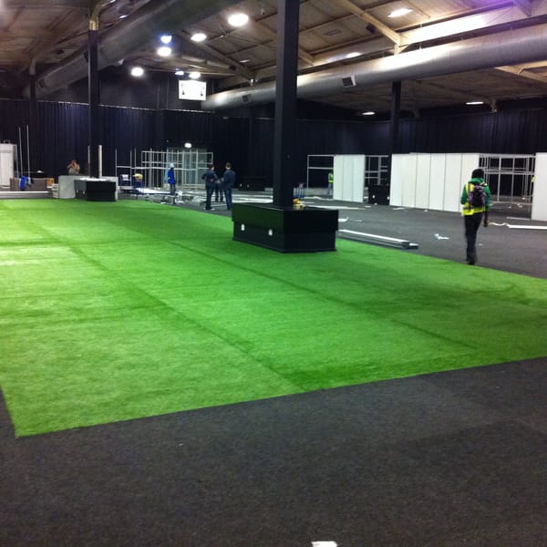 Smart Grass Event & Hire installation