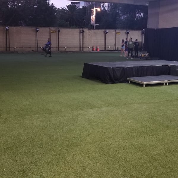 Smart Grass Event & Hire installation