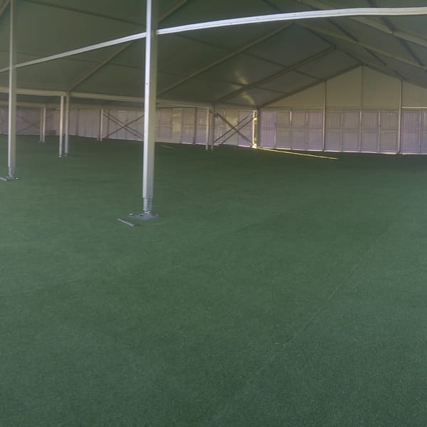 Smart Grass Event & Hire installation
