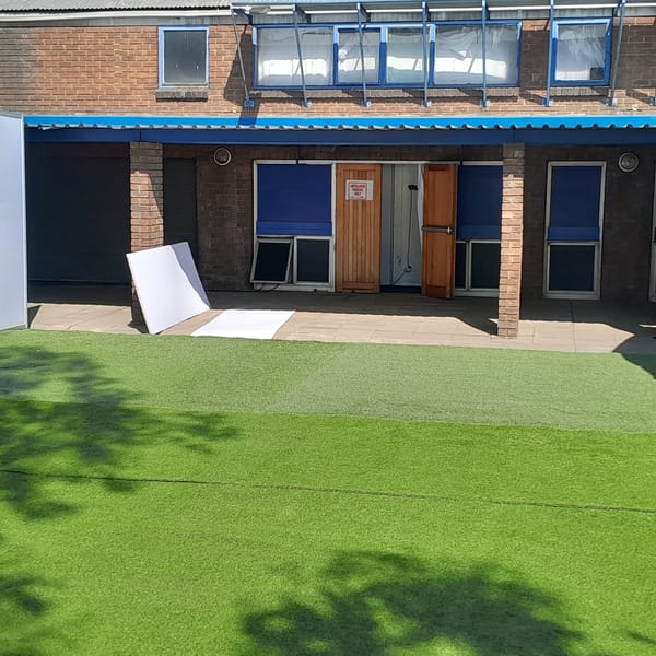 Smart Grass Event & Hire installation
