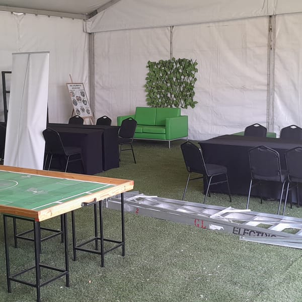 Smart Grass Event & Hire installation